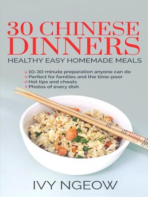 cover image of 30 Chinese Dinners